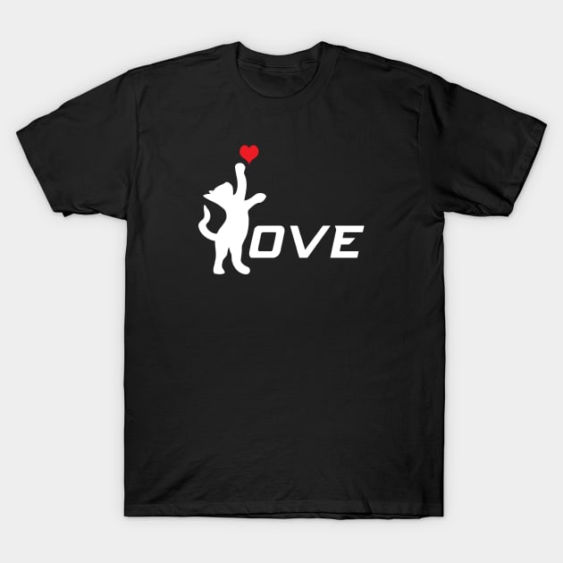 Cat Love - Gift For Cat Lover T-Shirt by xoclothes